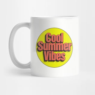 Cool Summer Vibes Retro Mug